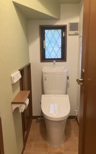 LIXILアメージュで快適トイレリフォーム